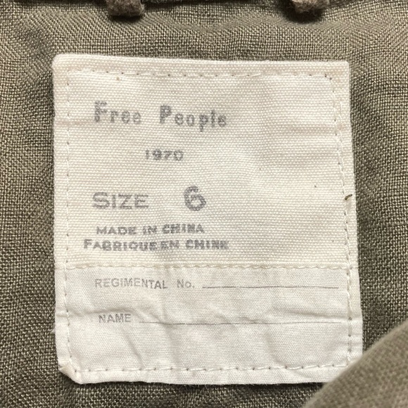 Free People Utility Jacket - Picture 3 of 4